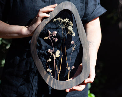 Pressed flower art - Baltic Meadow