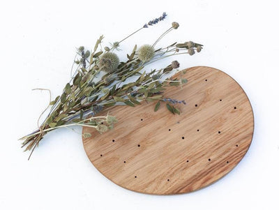 Dried flowers Centerpiece - Eucalyptus & Lavender - Emerald Rabbit