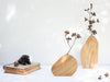 Geometric vases Set - Oak & Birch - Emerald Rabbit