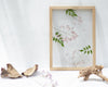 Pressed Flowers frame 13x18" - Lilacs