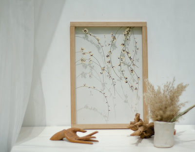 Pressed Flowers frame 13x18" - Spring moments